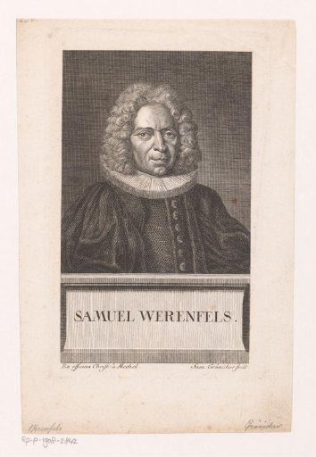 Portrait of Samuel Werenfels
