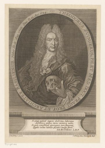 Portrait of Theodor Zwinger