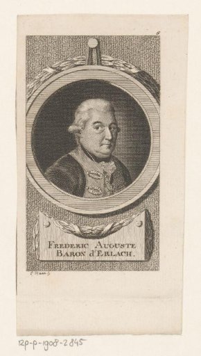 Portrait of Friedrich August von Erlach