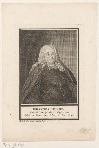 Portrait of Johannes Fries