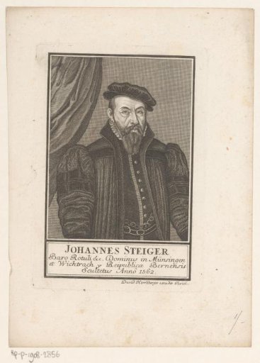 Portrait of Johannes Steiger