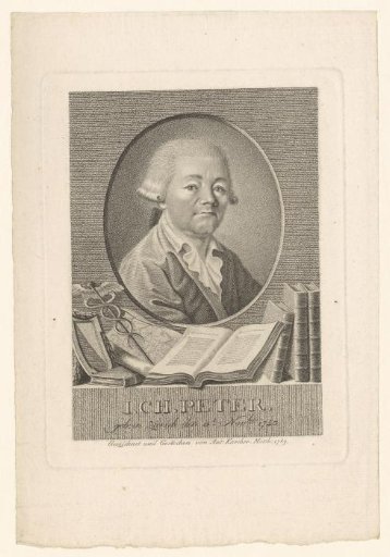 Portrait of Johann Christian Peter