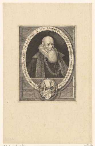 Portrait of Joachim Zollikofer at the age of 84