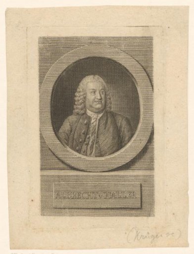 Portrait of Albrecht Haller