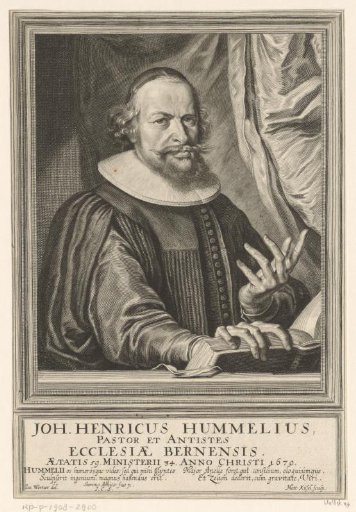Portrait of Johann Heinrich Hummel at the age of 59