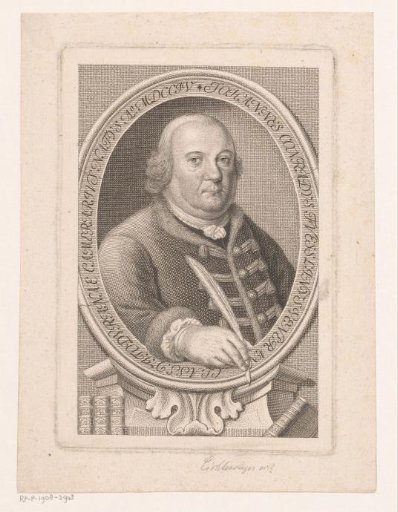 Portrait of Hans Conrad Fuessli