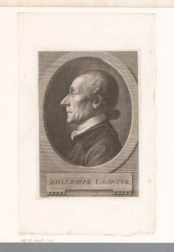 Portrait of Johann Kaspar Lavater