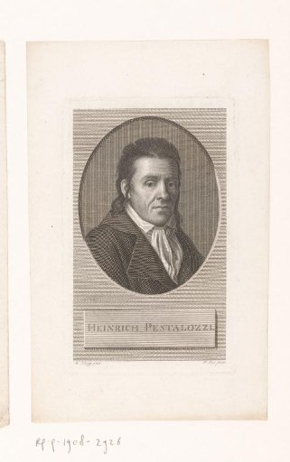 Portrait of Johann Heinrich Pestalozzi