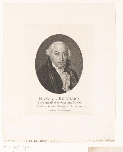 Portrait of Hans von Reinhard