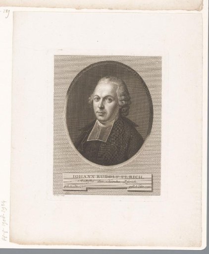 Portrait of Johann Rudolf Ulrich