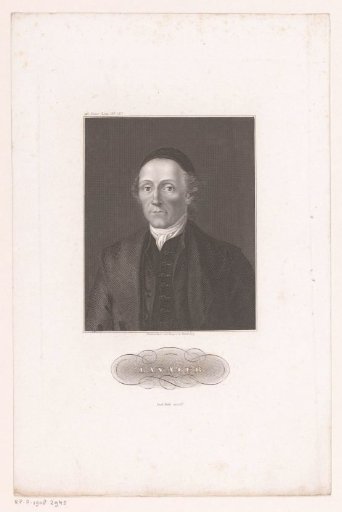 Portrait of Johann Kaspar Lavater