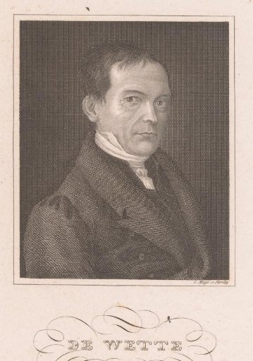 Portrait of Wilhelm Martin Leberecht de Wette