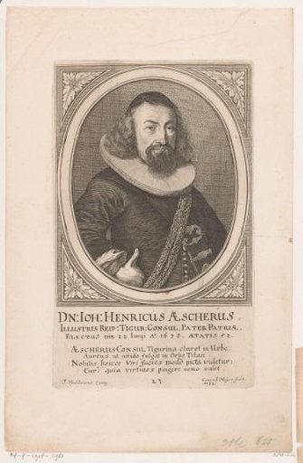 Portrait of Heinrich Escher (I) at the age of 52