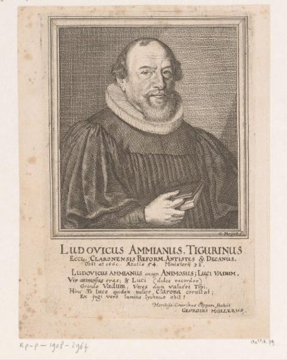 Portrait of Johann Ludwig Amman at the age of 54