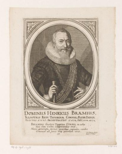 Portrait of Heinrich Bräm