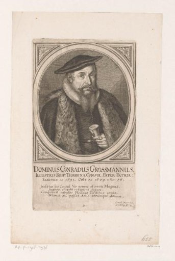Portrait of Conrad Grossmann
