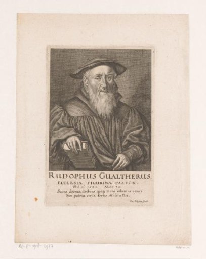 Portrait of Rudolph Gwalther