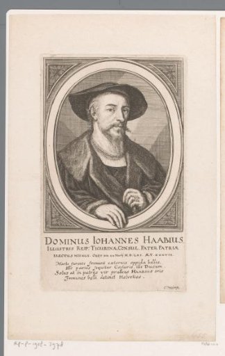 Portrait of Johannes Haab
