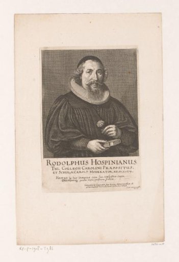 Portrait of Rodolphus Hospinianus
