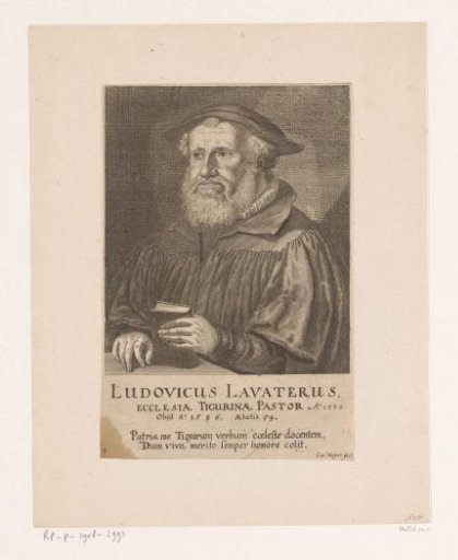 Portrait of Ludwig Lavater