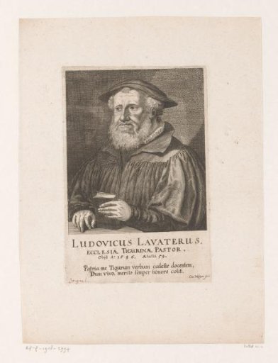Portrait of Ludwig Lavater
