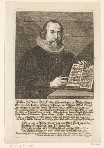 Portrait of Johann Caspar Maurer