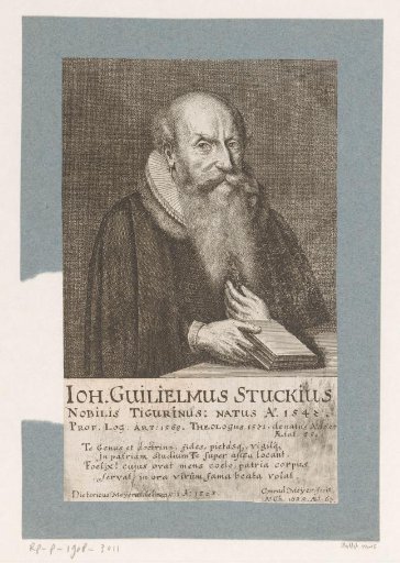 Portrait of Johann Wilhelm Stucki