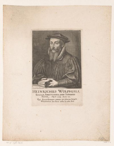 Portrait of Heinrich Wolf