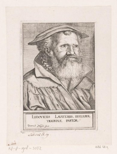 Portrait of Ludwig Lavater