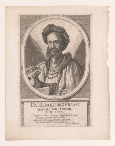 Portrait of Rudolf von Cham
