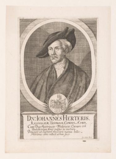 Portrait of Johannes Herterus