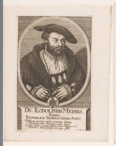 Portrait of Rodolphus Meisius