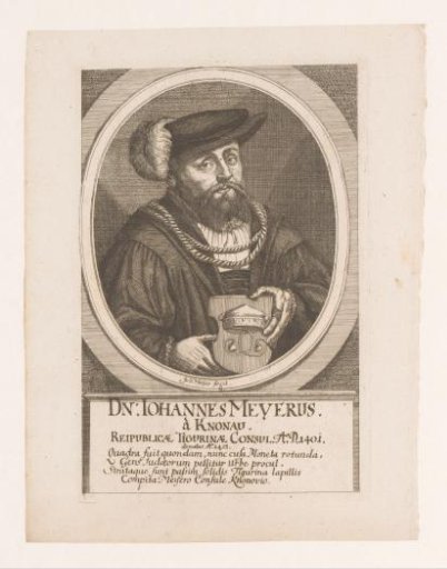 Portrait of Johannes Meyerus