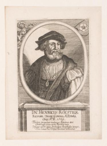 Portrait of Heinrich Röust