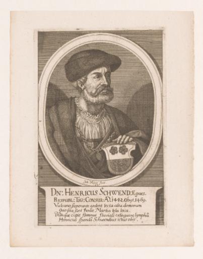 Portrait of Heinrich Schwend