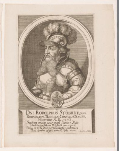 Portrait of Rudolph Stüssi