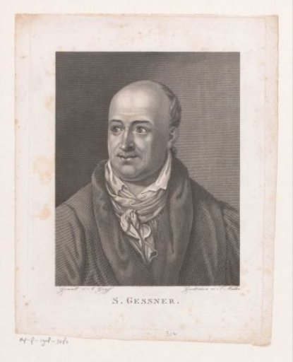 Portrait of Salomon Gessner