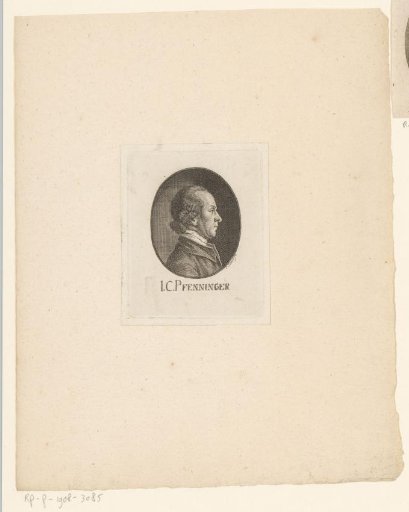 Portrait of Johann Konrad Pfenniger