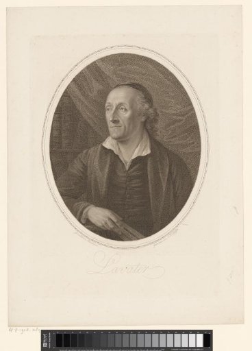 Portrait of Johann Kaspar Lavater