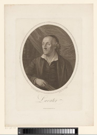 Portrait of Johann Kaspar Lavater