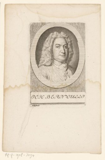 Portrait of Johann Bernoulli (I)