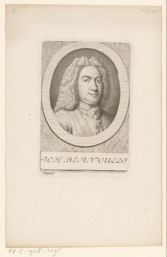 Portrait of Johann Bernoulli (I)