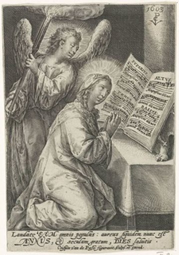 Mary Accompanied by an Angel