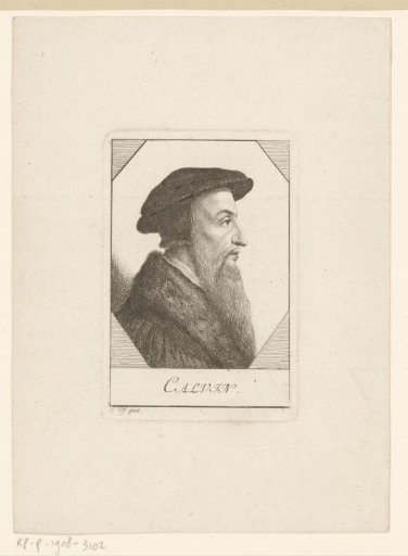 Portrait of Johannes Calvin