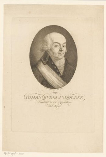 Portrait of Johann Rudolf Dolder