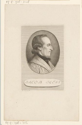 Portrait of Johann Jakob Hess