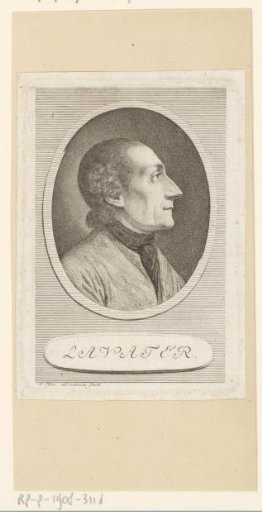 Portrait of Johann Kaspar Lavater