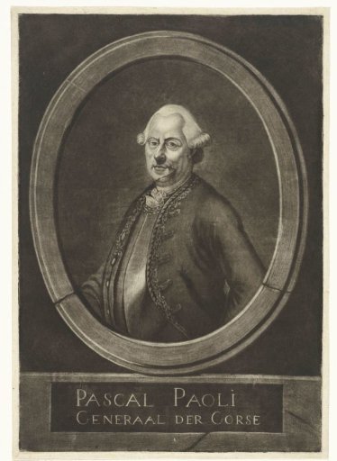 Portrait of Pascal Paoli