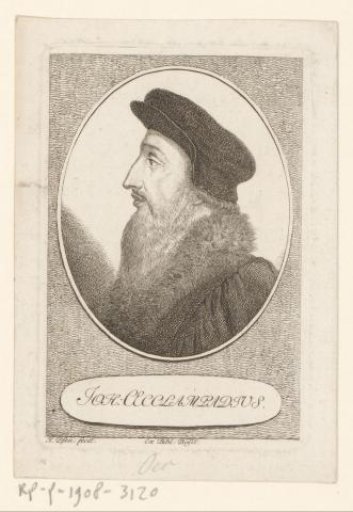 Portrait of Johannes Oecolampadius