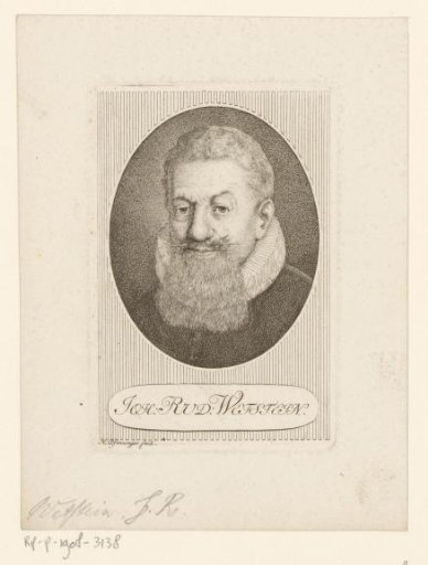 Portrait of Johann Rudolf Wettstein